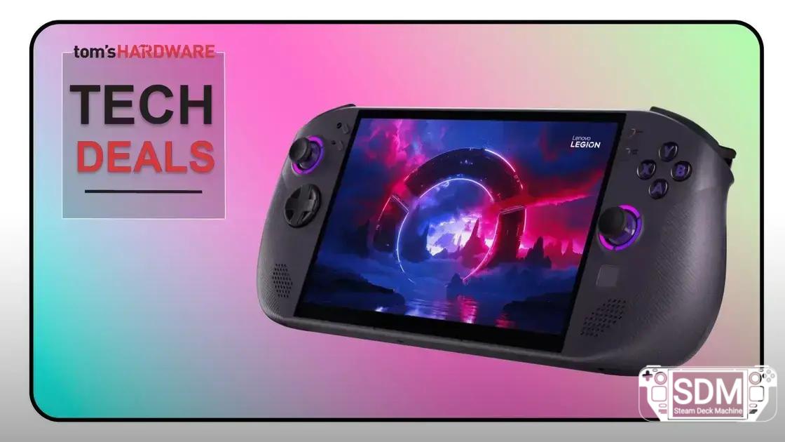 Desconto de US$50 no Legion Go S com SteamOS aproxima o portátil da Lenovo do Steam Deck