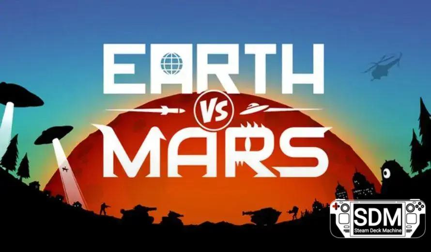 Earth vs Mars chega verificado no Steam Deck com desconto de 40%