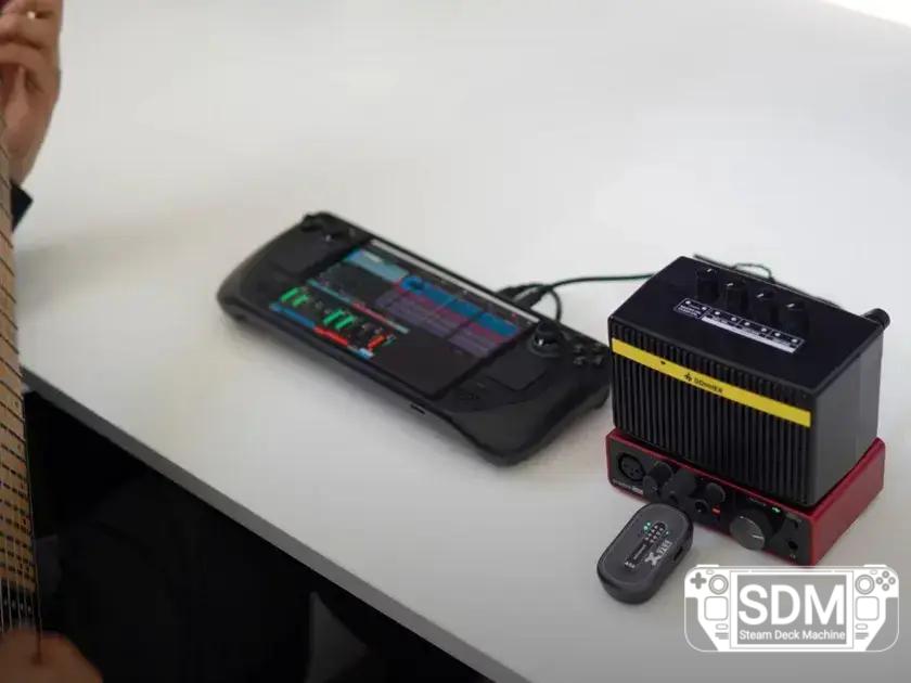 Guitarrista transforma Steam Deck em rig ao vivo e impressiona com desempenho
