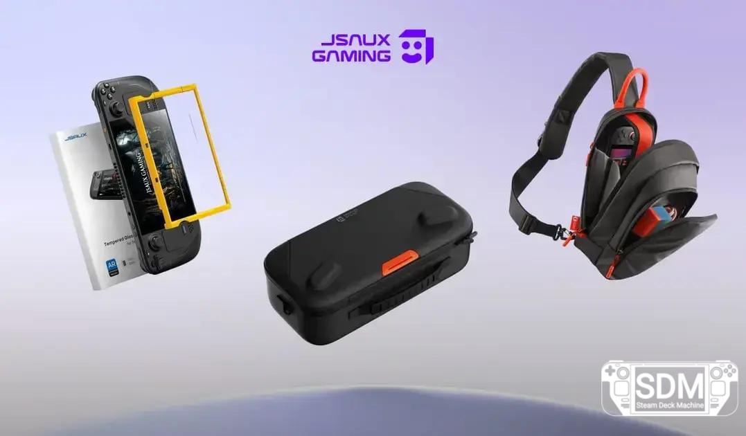 JSAUX lança o Double-Decker Travel Supply Case: energia portátil e proteção para o Steam Deck em movimento