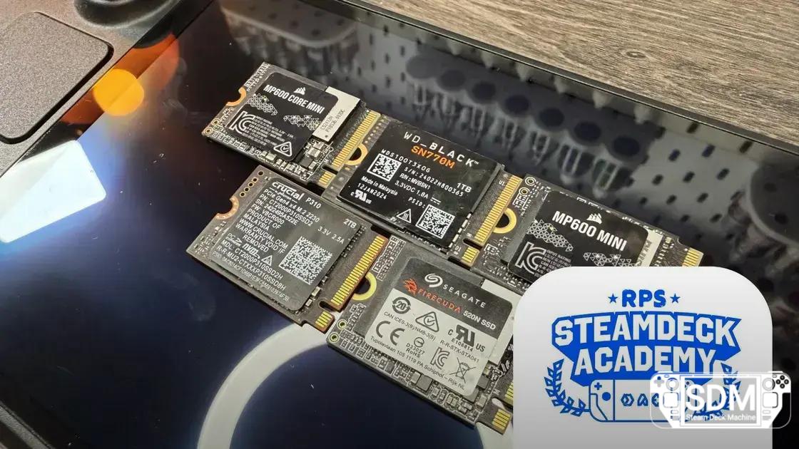 Os melhores SSDs para o Steam Deck: guia rápido para turbinar seu portátil