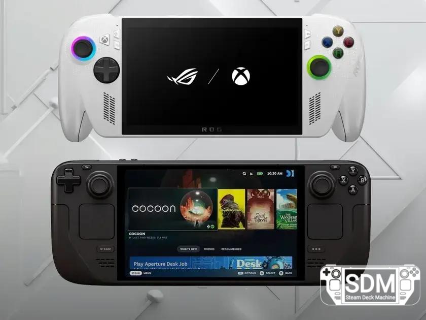 ROG Xbox Ally estagna: Steam Deck continua no topo entre handhelds
