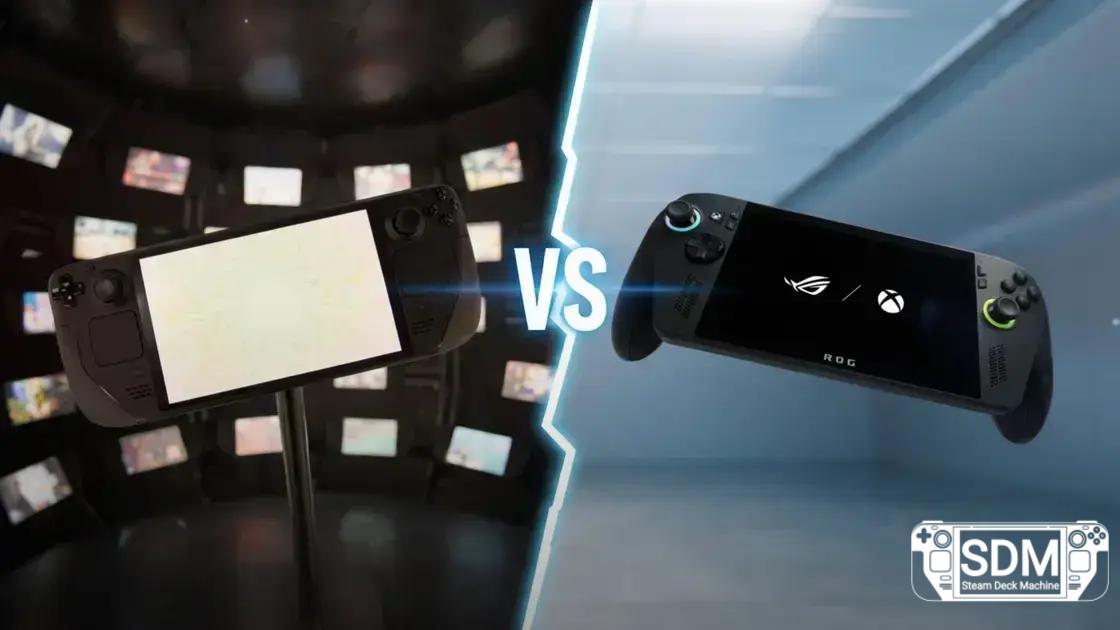 Steam Deck OLED vs Xbox Ally X: qual handheld entrega o melhor equilíbrio entre performance e praticidade?