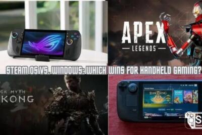 SteamOS vs Windows nos handhelds: qual domina a experiência de jogo portátil?