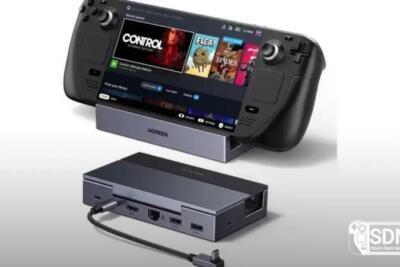 Dock 6 em 1 da UGREEN transforma o Steam Deck em setup de tela grande por apenas US$30