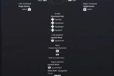 Novo recurso no SteamInputDB permite pré-visualizar layouts de controles