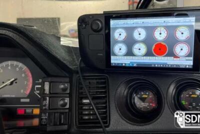 Steam Deck no painel sintoniza Nissan 300ZX: da jogatina à calibração do ECU