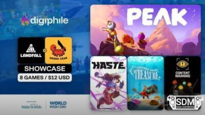 Digiphile's Landfall Bundle traz oito jogos por apenas US$12, incluindo PEAK