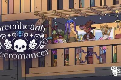 Greenhearth Necromancer chega ao Steam em maio: jardins que falam e necromancia suave