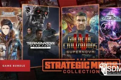 Humble lança bundle estratégico com 7 jogos para o Steam Deck — vale a pena conferir