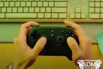 Nova divulgação do Steam Controller provoca debate: ele é maior que o DualSense do PS5?