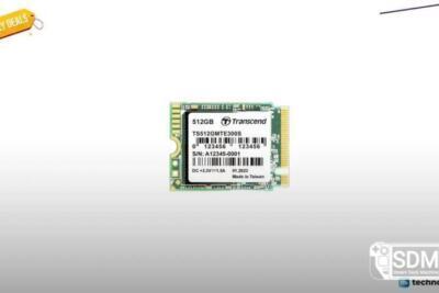 Transcend MTE300S de 512GB cai para US$100.39: upgrade rápido para Steam Deck, ROG Ally e Surface Pro